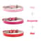 3Piece Soft PU Leather Cat Collar Set For Kittens Cats Small Dogs 11