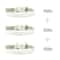 3Piece Soft PU Leather Cat Collar Set For Kittens Cats Small Dogs 17