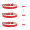 3Piece Soft PU Leather Cat Collar Set For Kittens Cats Small Dogs 18