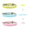 3Piece Soft PU Leather Cat Collar Set For Kittens Cats Small Dogs 5