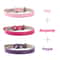 3Piece Soft PU Leather Cat Collar Set For Kittens Cats Small Dogs 6