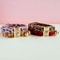 Personalized Leopard Print Cat Collar With Name Tag Bell Adjustable Plush Kitten Collar 0