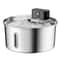 PureFlow Wireless Stainless Steel Pet Water Fountain 108oz Motion Sensor Drinking Station 9