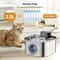 PureFlow Wireless Stainless Steel Pet Water Fountain 108oz Motion Sensor Drinking Station 2