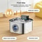 HydraSense Wireless Stainless Steel Pet Water Fountain 101oz Automatic Drinking Station 2