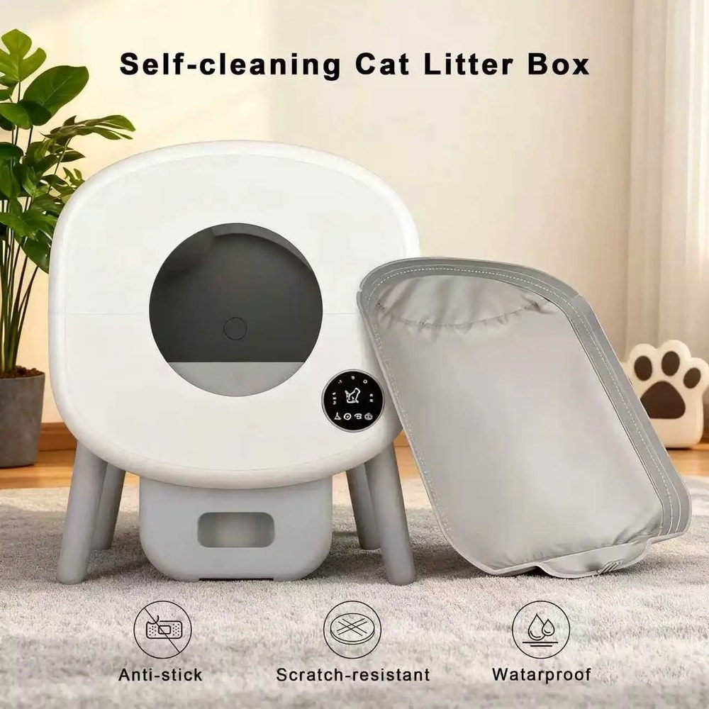 Reusable Soft Fabric Liner For Automatic Cat Litter Boxes 0