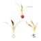 FeatherBounce Interactive Cat Ball Toy Set With Feathers For Indoor Play 6