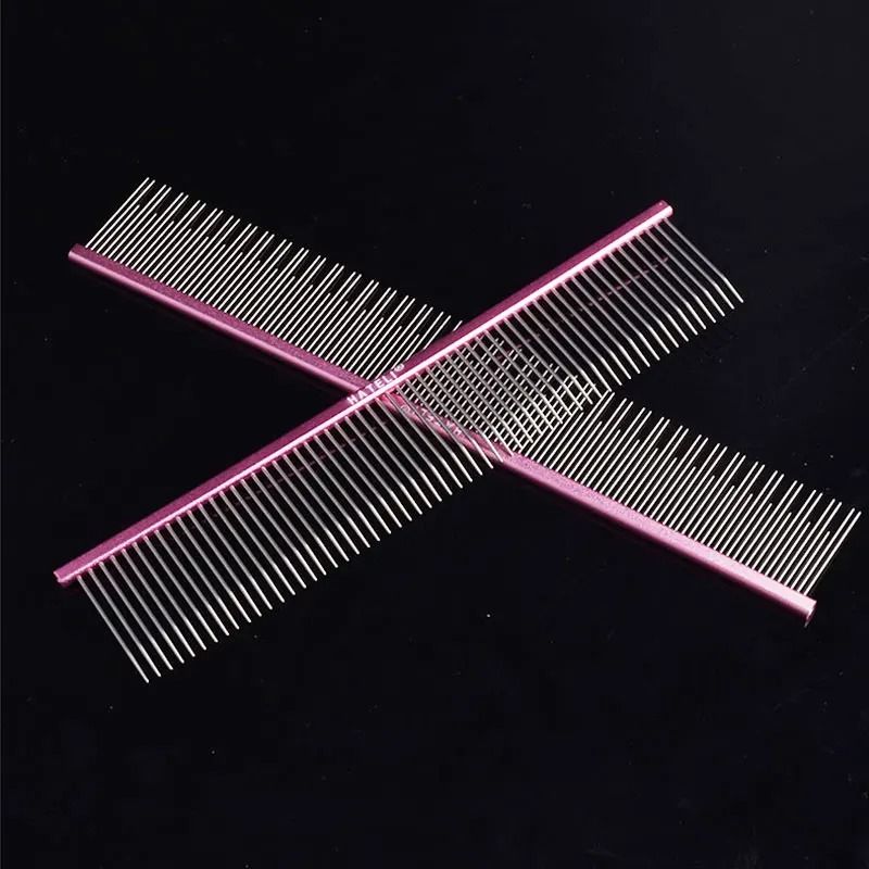 Professional Stainless Steel Pet Grooming Comb For Cats And Dogs 5