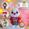 AMIGURUMI PATTERN White Rabbit Crochet Pattern Lewis Carroll Alice In Wonderland PDF Pattern 3