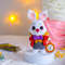 AMIGURUMI PATTERN White Rabbit Crochet Pattern Lewis Carroll Alice In Wonderland PDF Pattern 5