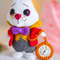 AMIGURUMI PATTERN White Rabbit Crochet Pattern Lewis Carroll Alice In Wonderland PDF Pattern 6