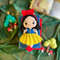 Princess Snow White Amigurumi Crochet Pattern  Fairy Tale Doll PDF Handmade Plush DIY Toy Unique Gi 2