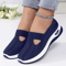 Breathable SlipOn Sports Sneakers Lightweight Trendy For Womens 8