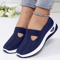 Breathable SlipOn Sports Sneakers Lightweight Trendy For Womens 9