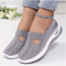 2024 Womens Breathable SlipOn Fashion Sneakers Lightweight Trendy And SummerReady 14