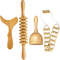 6in1 Wood Therapy Massage Tools  Lymphatic Drainage  Body Sculpting Kit For Maderoterapia Colombian