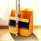 3in1 Rotatable Foldable Magnetic Broom  Dustpan Set With SelfCleaning Teeth  Ideal For Pet Hair  Co 5