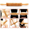 6in1 Wood Therapy Massage Tools Lymphatic Drainage Body Sculpting Kit For Maderoterapia Colombian 3