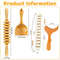 6in1 Wood Therapy Massage Tools  Lymphatic Drainage  Body Sculpting Kit For Maderoterapia Colombian 1