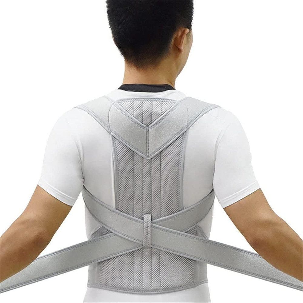 Adjustable Upper Back Posture Corrector  Clavicle Support Brace For Shoulder Alignment  Back Straig 2