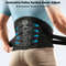Adjustable Back Brace For Lower Back Pain Relief  Lightweight Lumbar Support Belt For Sciatica Scol 0