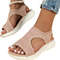 Womens Lightweight Mesh Wedge Sandals  Breathable Open Toe Summer Platforms 3