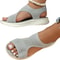 Womens Lightweight Mesh Wedge Sandals Breathable Open Toe Summer Platforms 4