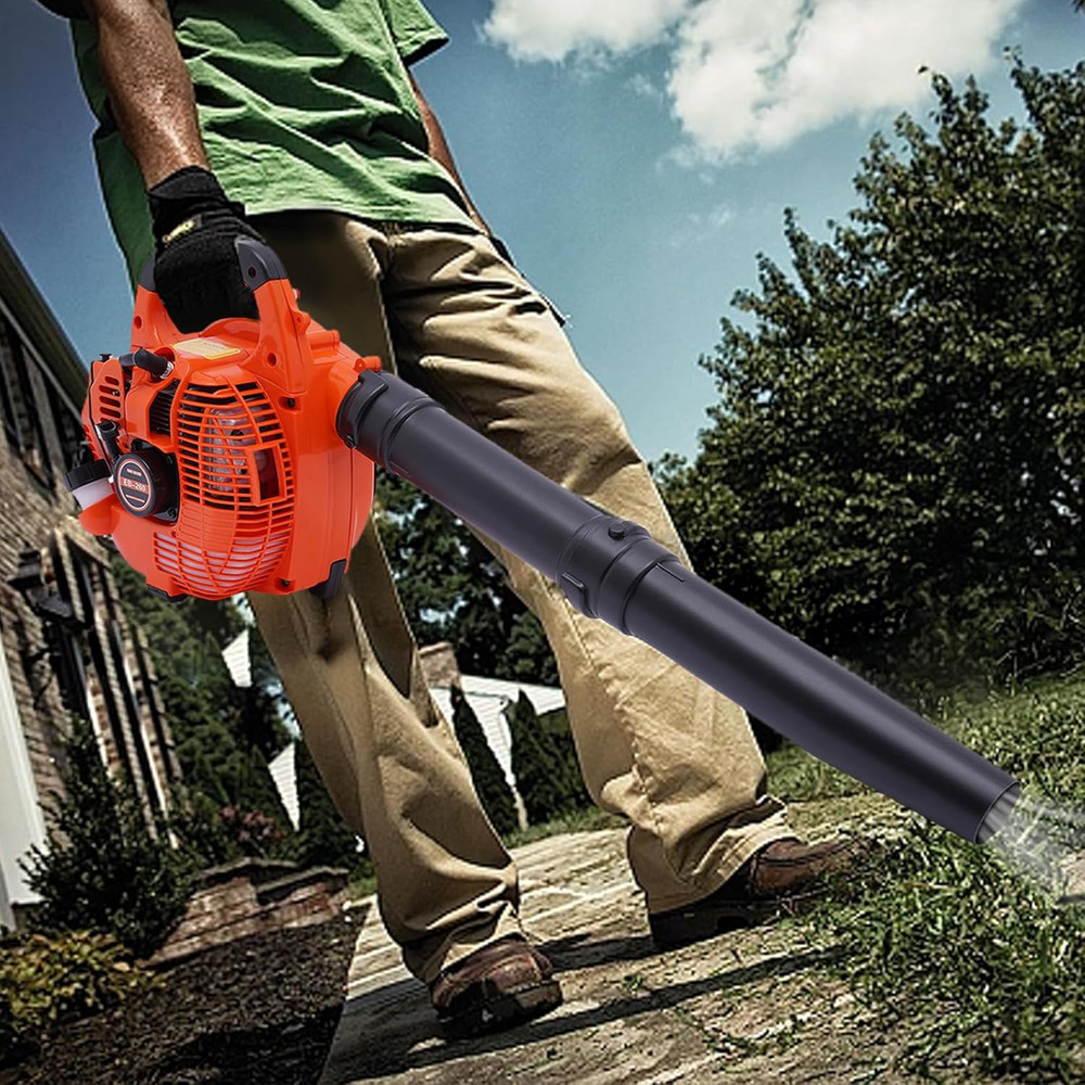 254CC 2Stroke Handheld Gas Leaf Blower  HighPower Lawn  Yard Cleaning Tool 3