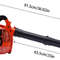 254CC 2Stroke Handheld Gas Leaf Blower  HighPower Lawn  Yard Cleaning Tool 6