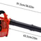 254CC 2Stroke Handheld Gas Leaf Blower HighPower Lawn Yard Cleaning Tool 6