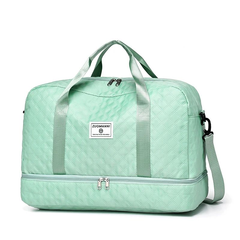 Lightweight Travel Duffel Bag  Large Capacity Portable Weekender  Gym Storage Tote 6