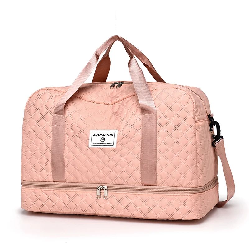 Lightweight Travel Duffel Bag  Large Capacity Portable Weekender  Gym Storage Tote 8