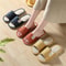 Breathable Linen OpenToe Slippers For Men Women Lightweight Indoor Comfort 0