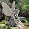 Fairy Angel Resin Statue Handcrafted Garden Decoration Jewelry Display Ornament 0