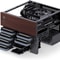 Jonsbo N4 Black NAS Chassis Compact 8Bay MicroATX Case With Walnut Panel 4
