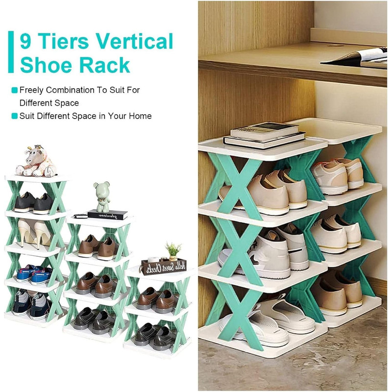 Modular MultiLayer Shoe Rack Organizer  SpaceSaving Detachable Storage Solution 2