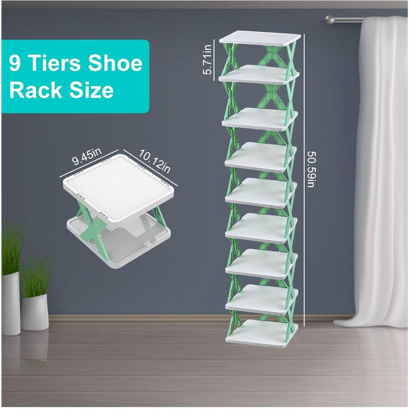 Modular MultiLayer Shoe Rack Organizer  SpaceSaving Detachable Storage Solution 9