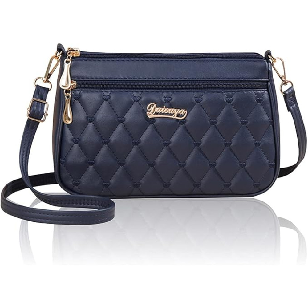 Elegant Embroidered Messenger Bag Stylish Women Leather Shoulder Handbag With Charm Accent 8