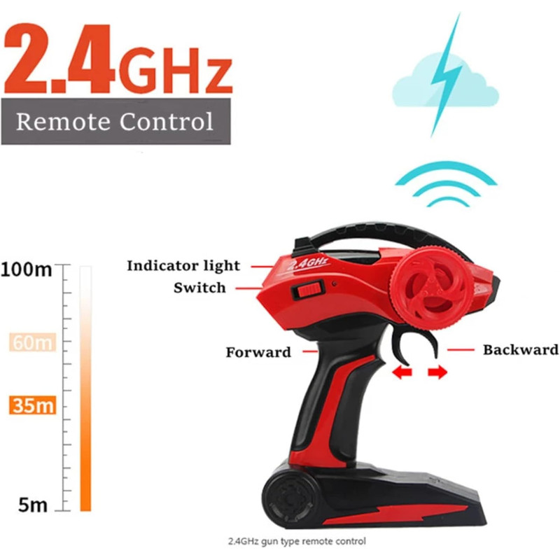 HighSpeed 4WD RC Car For Kids OffRoad Buggy With 24GHz Remote Control 7