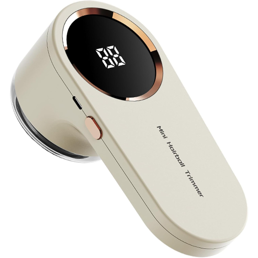 Rechargeable Fabric Shaver With LED Display  Electric Lint  Fuzz Remover For Sweaters Clothing  Uph 4
