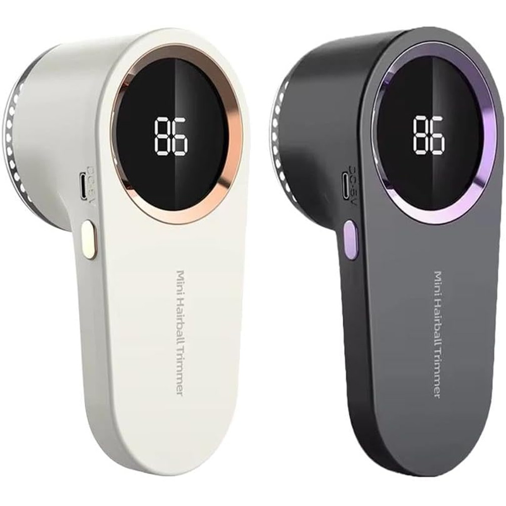 Rechargeable Fabric Shaver With LED Display  Electric Lint  Fuzz Remover For Sweaters Clothing  Uph 0