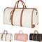 Foldable PU Leather Travel Duffel Large CarryOn Weekender Bag For Women Business Leisure Trips 8