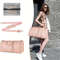 Foldable PU Leather Travel Duffel Large CarryOn Weekender Bag For Women Business  Leisure Trips 3