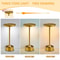 Wireless Touch Dimming LED Table Lamp Rechargeable Ambient Light For Home Bar Restaurant 5