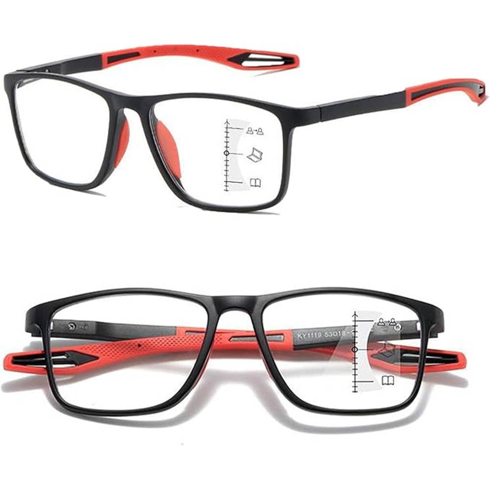 Ultralight AntiBlue Light Reading Glasses TR90 Sports Eyewear For Men Women Diopters 10 To 40 7