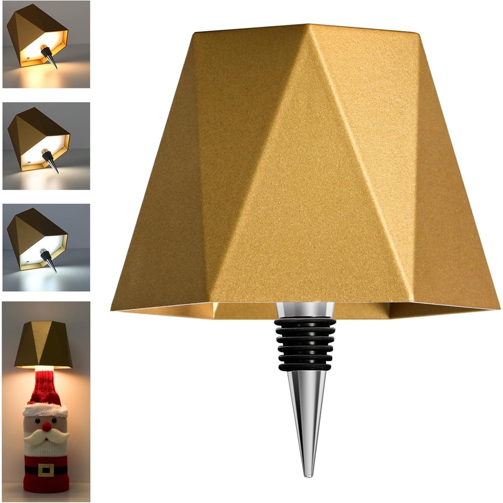 Wireless Bottle Table Lamp Touch Control Night Light With 3 Color Modes Stepless Dimming 17