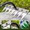 Carbon Steel Garden Hand Rake  5 To 8 Teeth Weeding  Soil Scarifier Tool For Farming  Landscaping 1