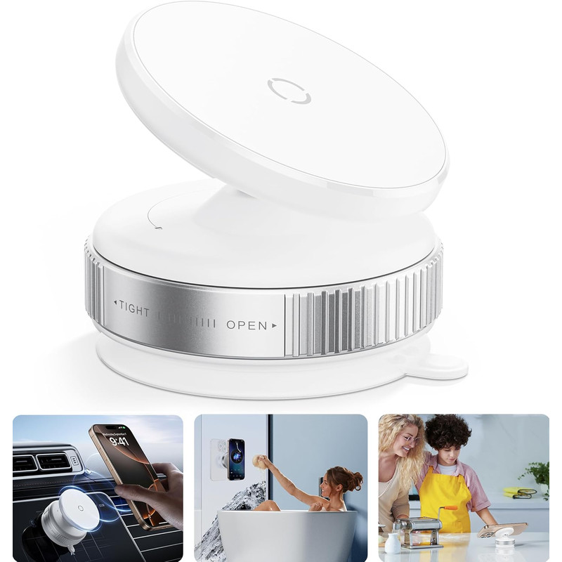 Xiaomi 360 Magnetic Car Phone Holder  Vacuum Suction Mount For Dashboard Windshield  Desktop Use 7