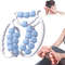 12Round Circular Leg Slimming Massager  Stretching  Muscle Relaxation Clamp For Toning  Recovery 5