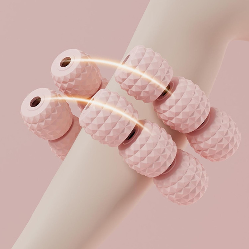12Round Circular Leg Slimming Massager  Stretching  Muscle Relaxation Clamp For Toning  Recovery 2
